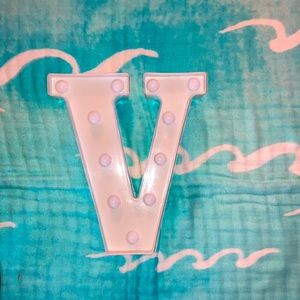 Letter V light